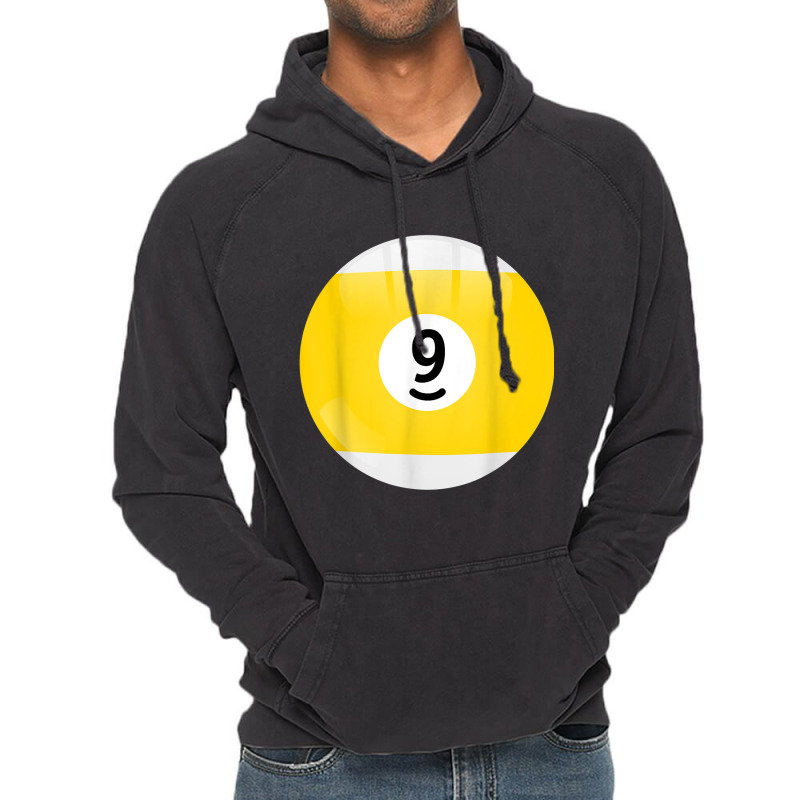 Number 9 Pool Ball, Billiard. Pool Ball T Shirt Vintage Hoodie | Artistshot