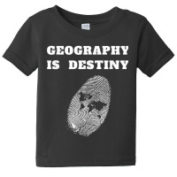 Proud Geography Professor Quote World Map Design T Shirt Baby Tee | Artistshot