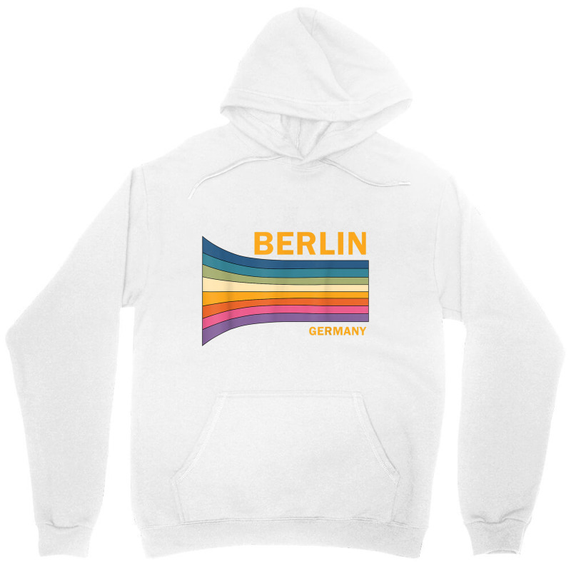 Retro Vintage 70s Berlin Germany T Shirt Unisex Hoodie | Artistshot