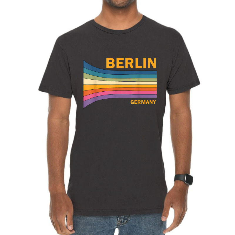 Retro Vintage 70s Berlin Germany T Shirt Vintage T-shirt | Artistshot