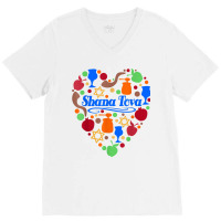 Shana Tova   Jewish New Year   Rosh Hashanah T Shirt V-neck Tee | Artistshot