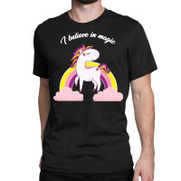 I Believe In Magic, Unicorn Classic T-shirt | Artistshot