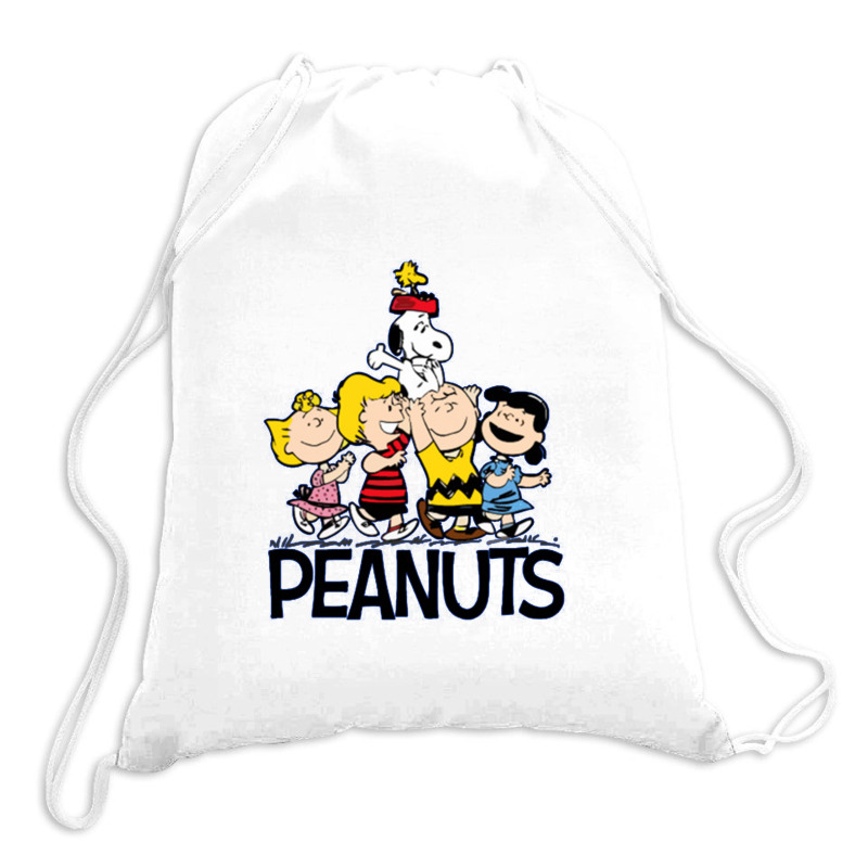 Friends Peanuts Drawstring Bags | Artistshot