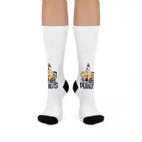 Friends Peanuts Crew Socks | Artistshot