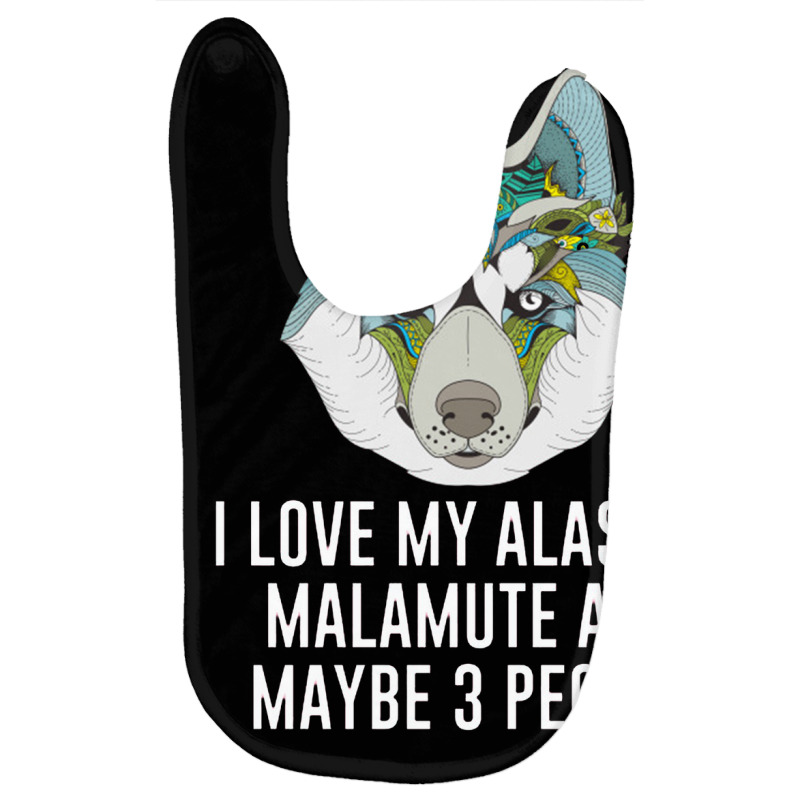 Alaskan Malamute Baby Bibs | Artistshot