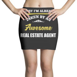 sorry i'm taken by an awesome real estate agent Mini Skirts | Artistshot