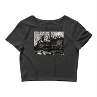 Music Vintage Daughter Funny Gifts Boys Girls Crop Top | Artistshot