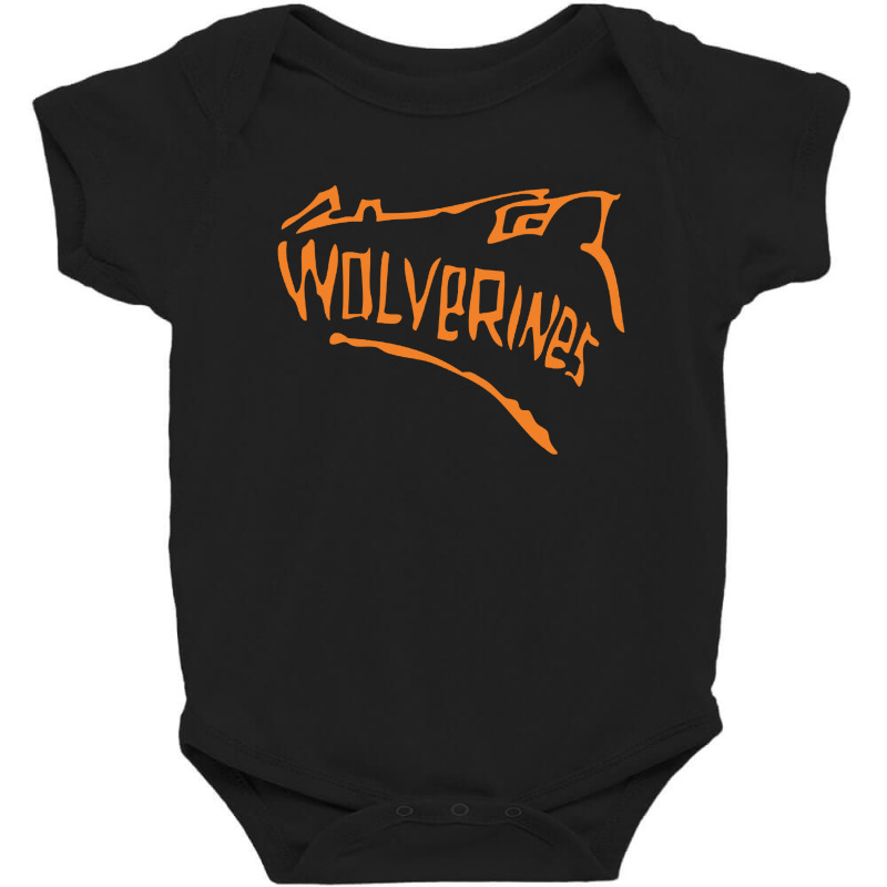 Wolverines Baby Bodysuit by Parkitzs | Artistshot