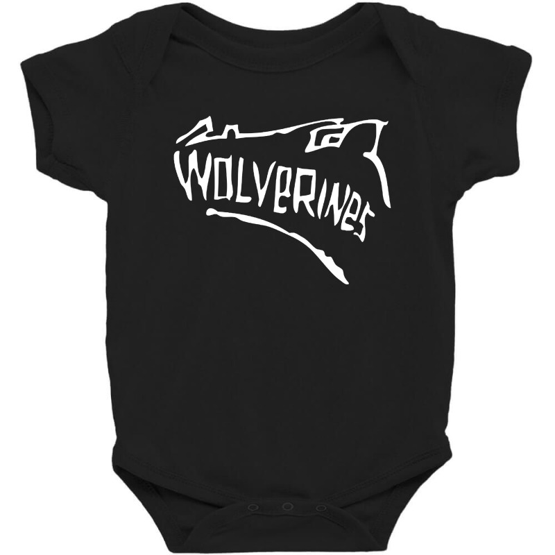 Wolverines Baby Bodysuit by Parkitzs | Artistshot