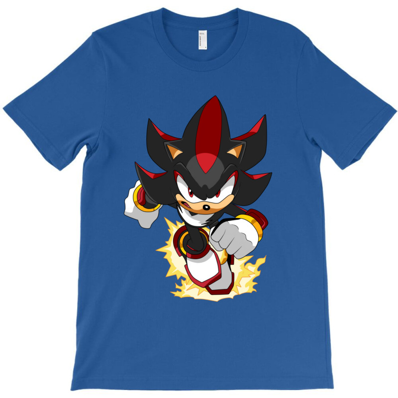 Black Super Hedgehog Running Forward T-shirt | Artistshot