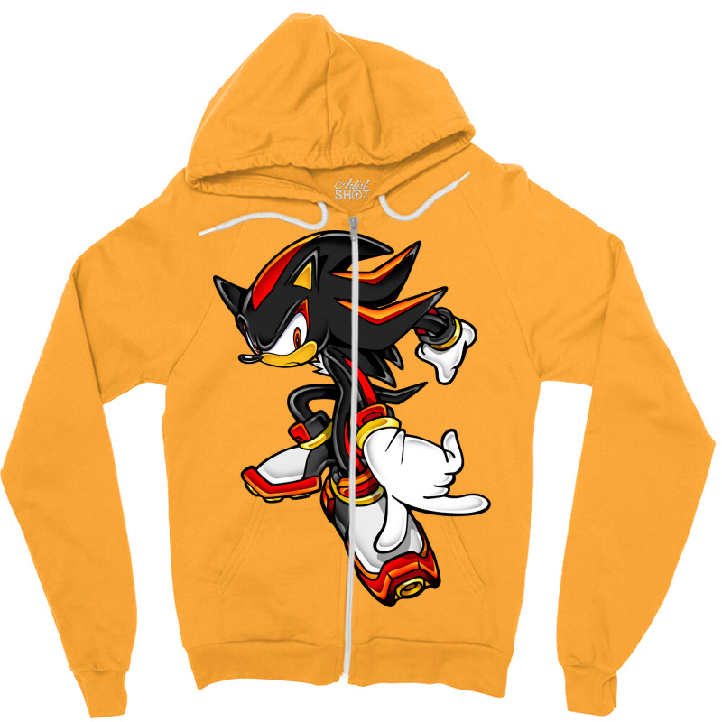 New Style Black Hedgehog Zipper Hoodie | Artistshot