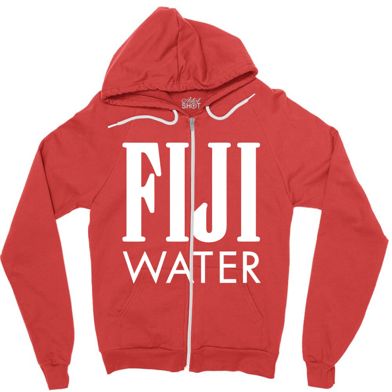 Fiji Water Zipper Hoodie | Artistshot