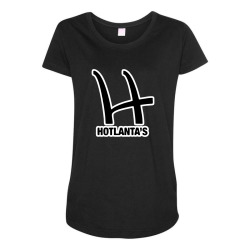 hotlanta's future life is good Maternity Scoop Neck T-shirt | Artistshot