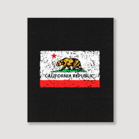 It's California Portrait Canvas Print | Artistshot