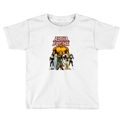 Funny Alpha Flight Toddler T-shirt Designed By Balqis Tees