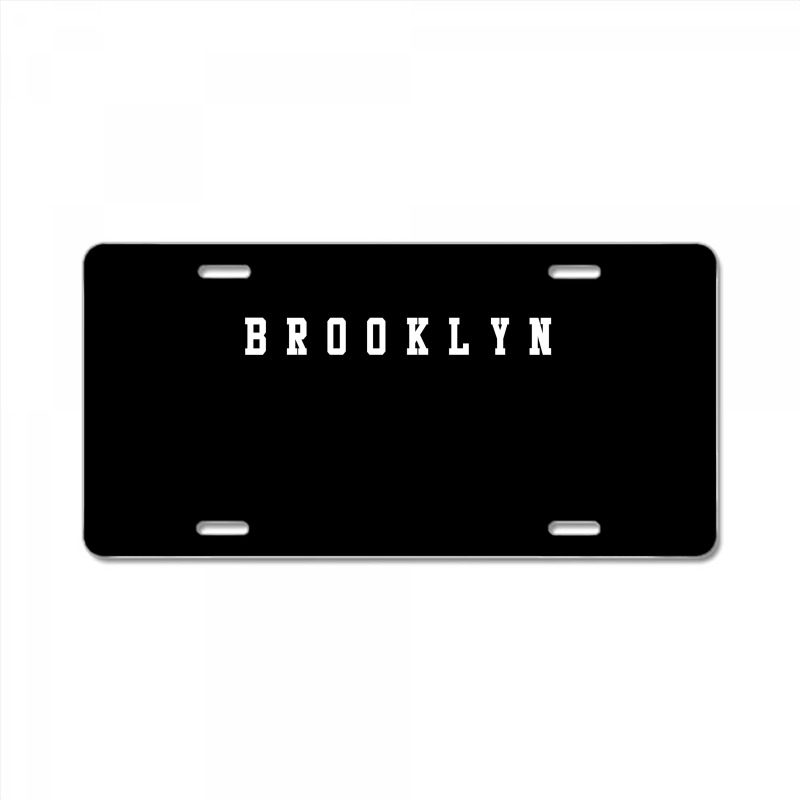 Brooklyn [tb] License Plate | Artistshot