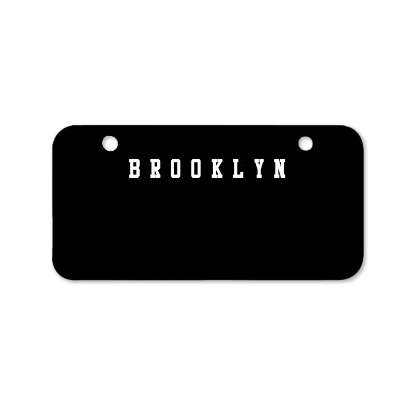 Brooklyn [tb] Bicycle License Plate | Artistshot