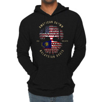 American Grown Malaysian Roots Vintage Usa & Malaysia T Shirt Lightweight Hoodie | Artistshot