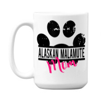 Alaskan Malamute Mom Tee Shirt   Dog Breed Gift For Women 15 Oz Coffee Mug | Artistshot