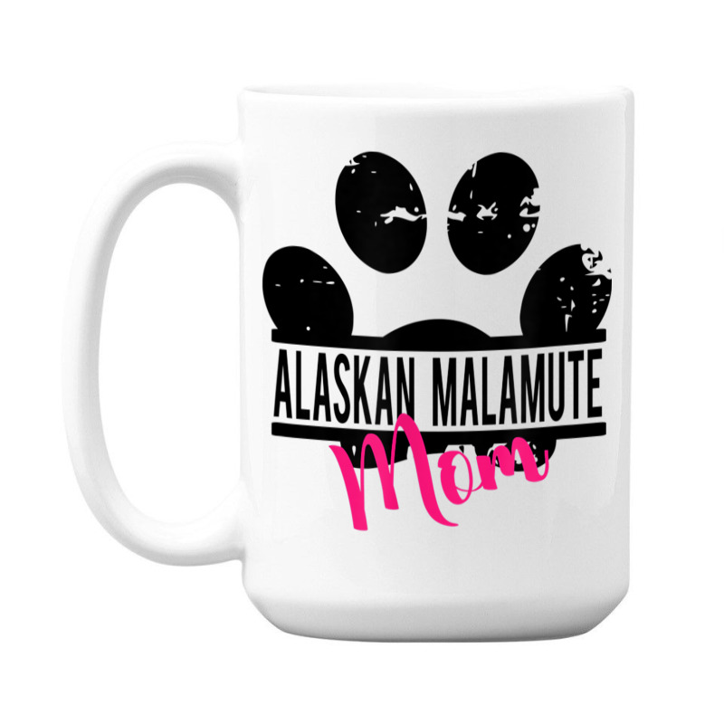 Alaskan Malamute Mom Tee Shirt   Dog Breed Gift For Women 15 Oz Coffee Mug | Artistshot