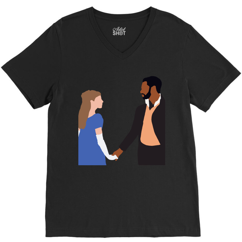 Retro Gaming  Historical-romance Animations Characters V-neck Tee | Artistshot