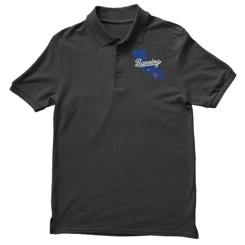 Banning California Ca Map T Shirt Men's Polo Shirt | Artistshot