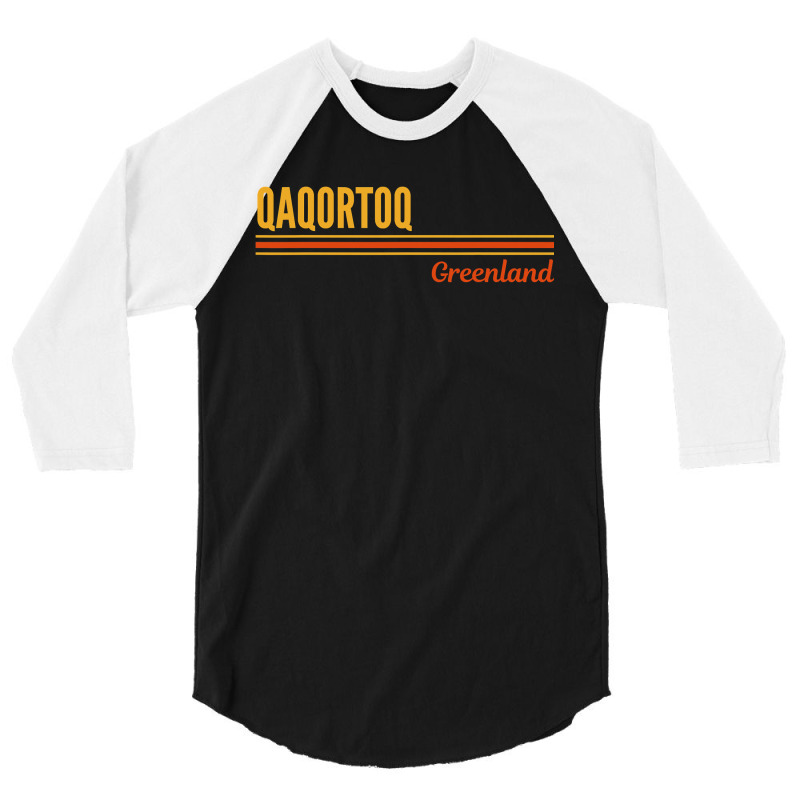 Qaqortoq Greenland 3/4 Sleeve Shirt | Artistshot