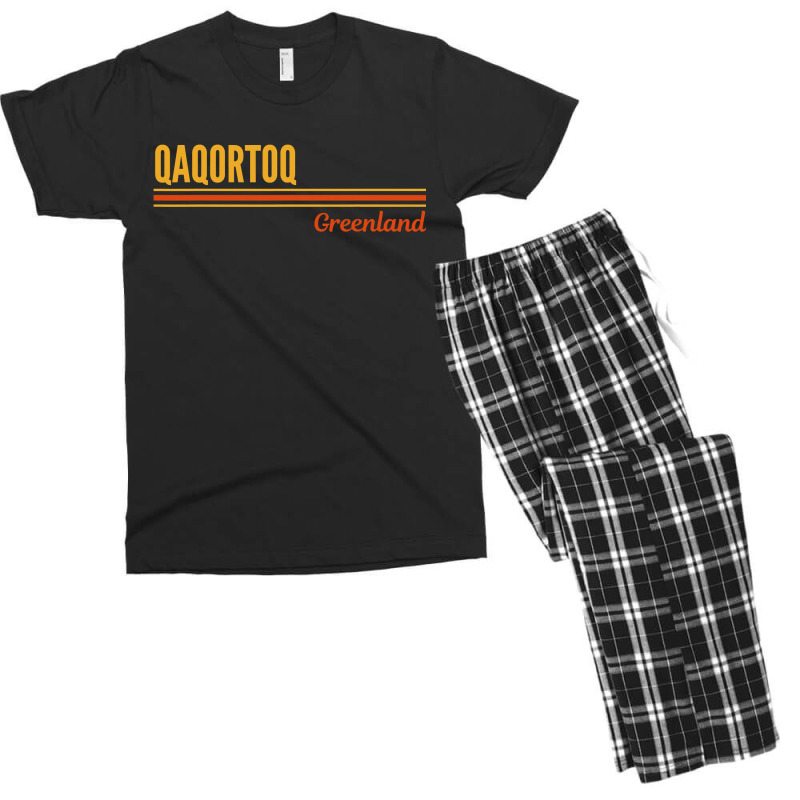 Qaqortoq Greenland Men's T-shirt Pajama Set | Artistshot