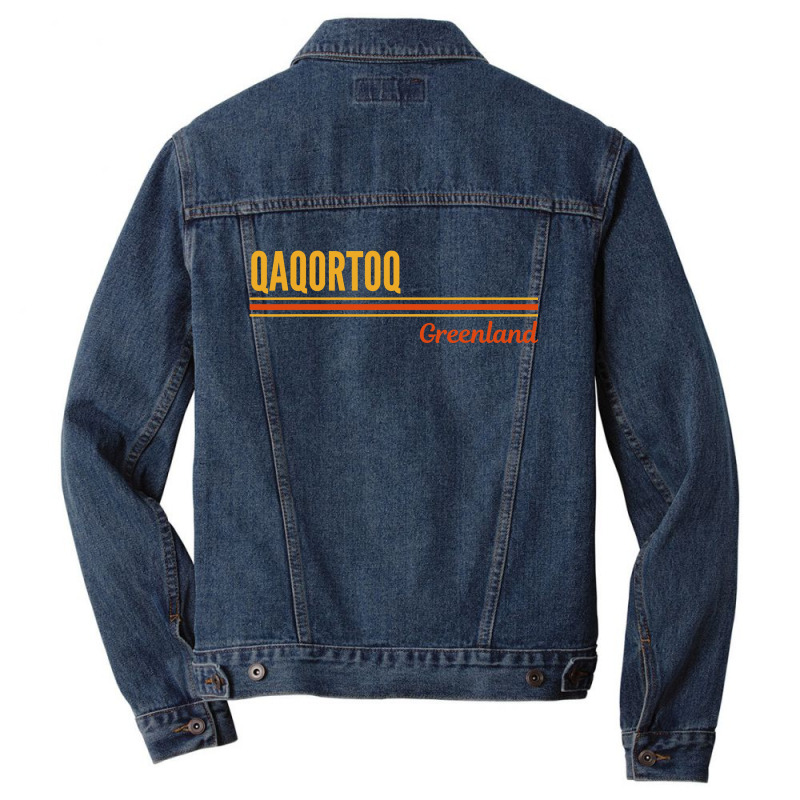 Qaqortoq Greenland Men Denim Jacket | Artistshot