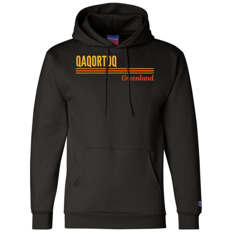 Qaqortoq Greenland Champion Hoodie | Artistshot