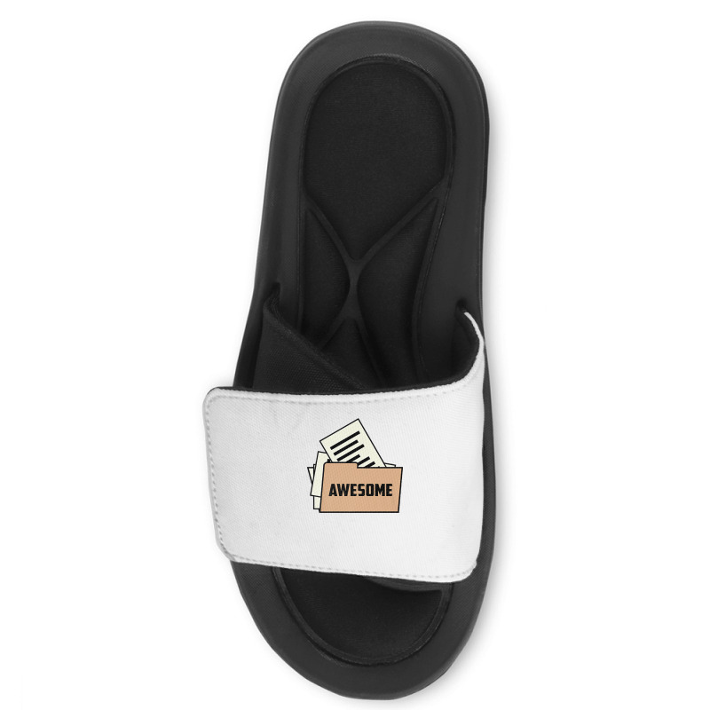 Folder Premium T Shirt Slide Sandal | Artistshot