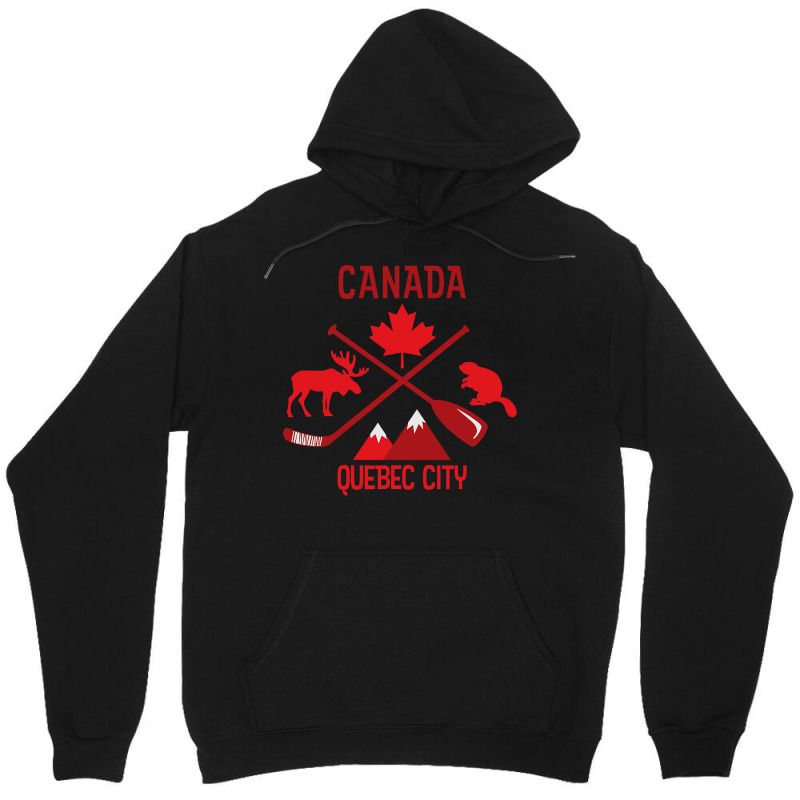 Quebec City Canada Product Unisex Hoodie by trokeryth | Artistshot