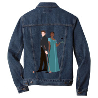 Vintage Movies Bridgertonss Funny Gift Men Denim Jacket | Artistshot