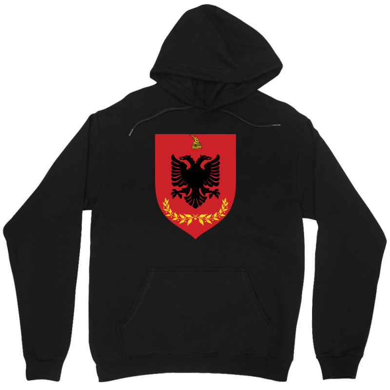 Albanian Emblem Unisex Hoodie | Artistshot