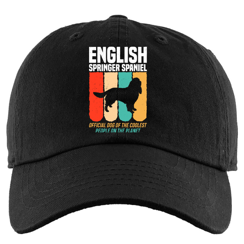 English Springer Spaniel T  Shirt Official Dog Of The Coolest People E Kids Cap | Artistshot