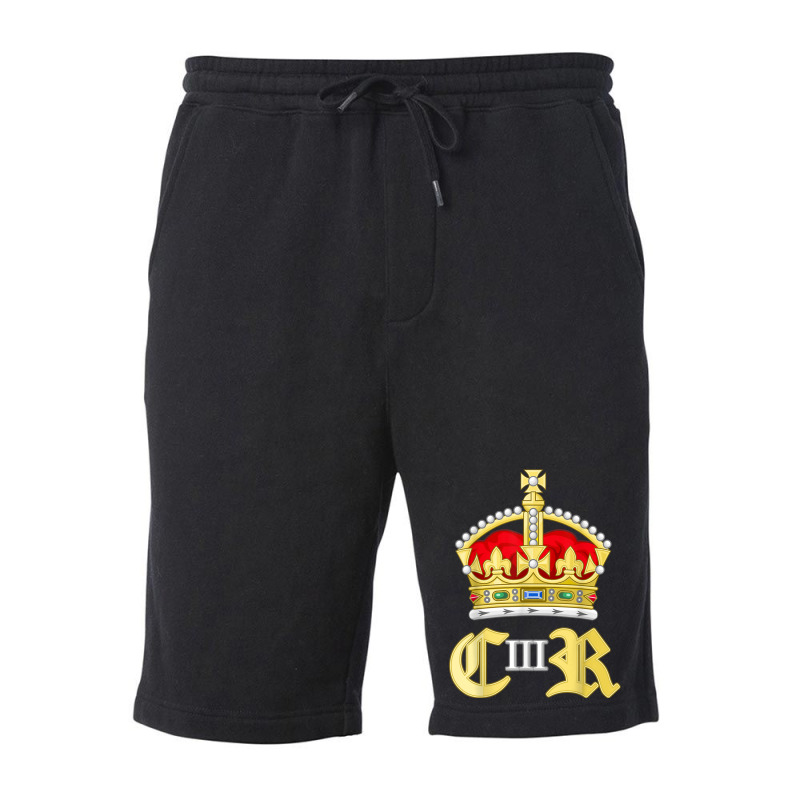 Charles Iii Pro Monarchy New King Celebration Royalty Fan T Shirt Fleece Short | Artistshot