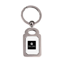 Full Sail University Silver Rectangle Keychain | Artistshot