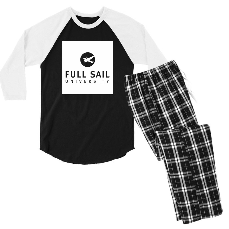 Full Sail University Men's 3/4 Sleeve Pajama Set | Artistshot