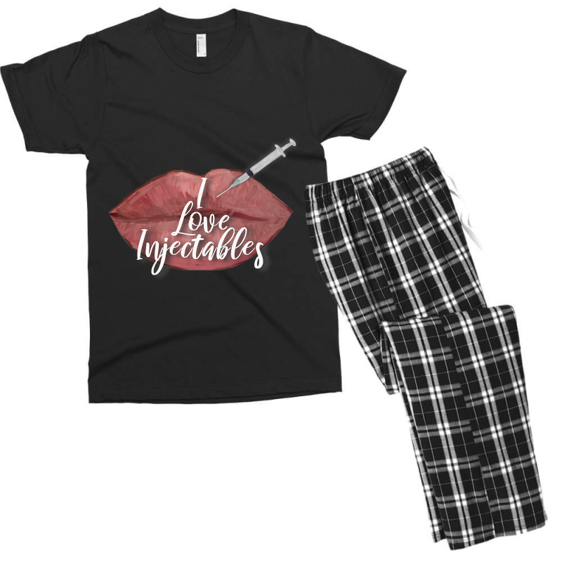 I Love Injectables Lip Filler Nurse Injector Men's T-shirt Pajama Set | Artistshot