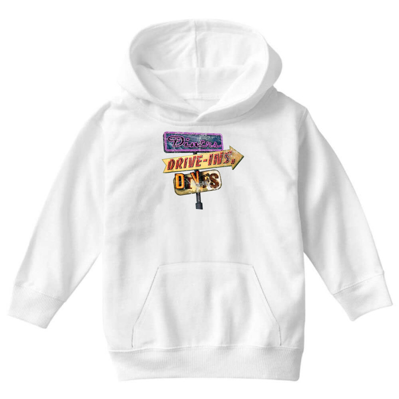 Diners Drive Ins And Dives T Shirt Youth Hoodie | Artistshot