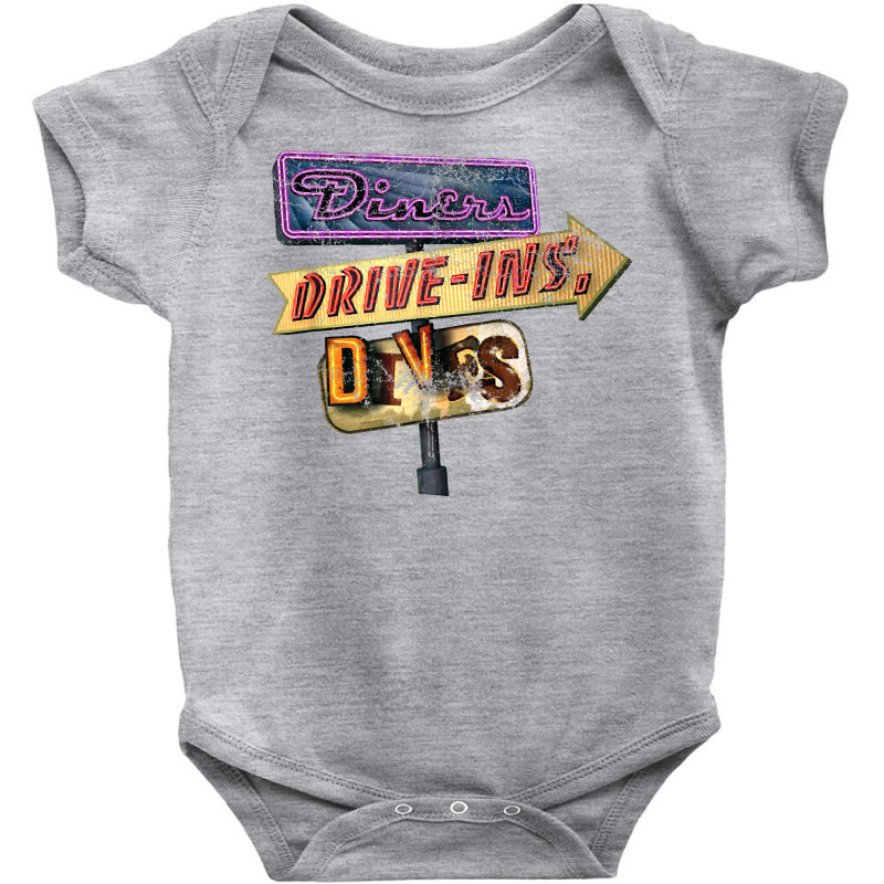 Diners Drive Ins And Dives T Shirt Baby Bodysuit | Artistshot