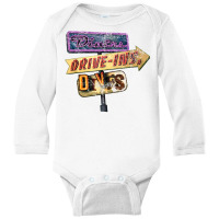 Diners Drive Ins And Dives T Shirt Long Sleeve Baby Bodysuit | Artistshot