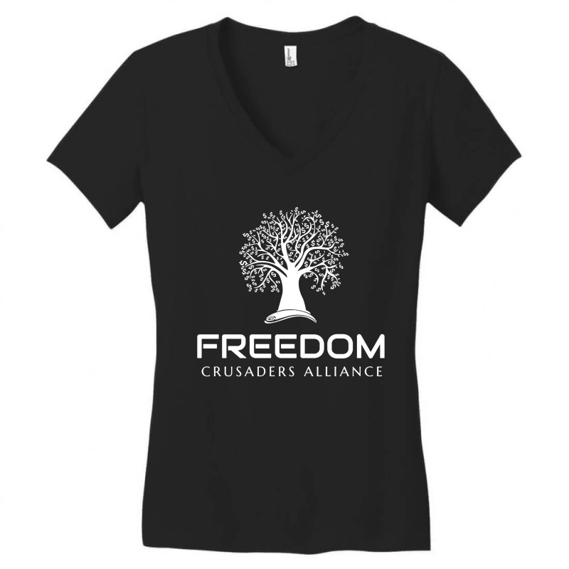 Freedom Crusaders Alliance Women's V-neck T-shirt | Artistshot