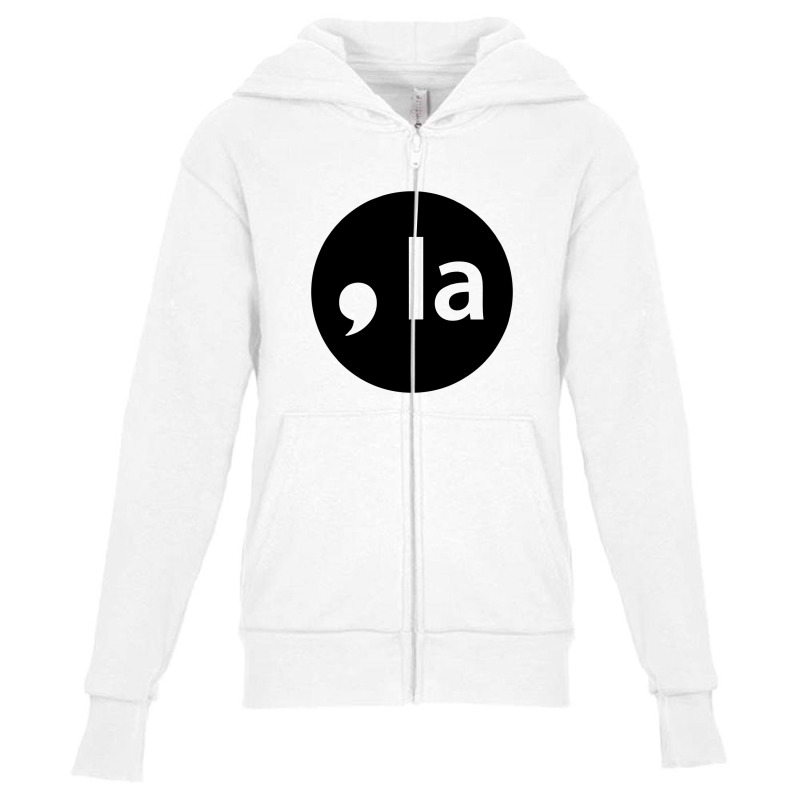 Comma La Kamala Youth Zipper Hoodie | Artistshot