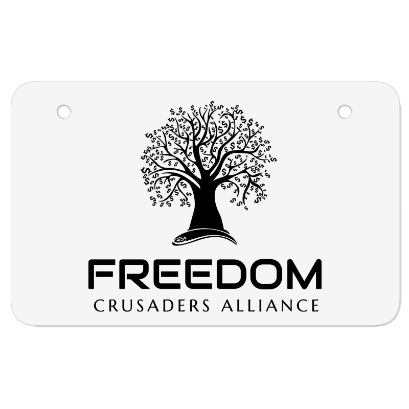 Freedom Crusaders Alliance Atv License Plate | Artistshot