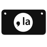 Comma La Kamala Motorcycle License Plate | Artistshot