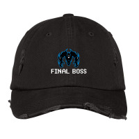 Final Boss Team Vintage Cap | Artistshot