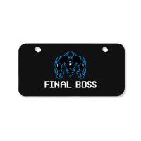 Final Boss Team Bicycle License Plate | Artistshot