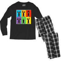 Greyhound Semaphore Men's Long Sleeve Pajama Set | Artistshot