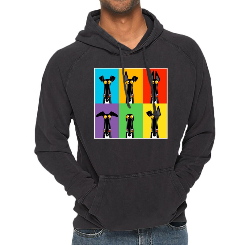 Greyhound Semaphore Vintage Hoodie | Artistshot